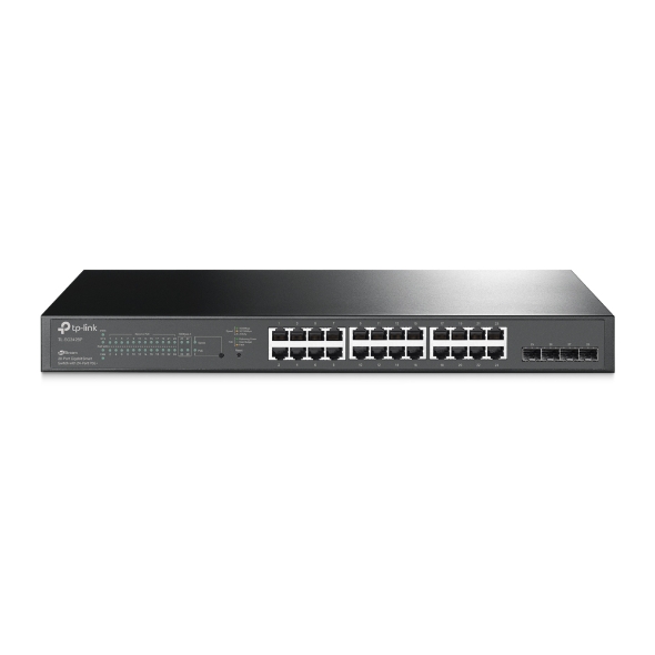 Switch-TL-SG2428P-mip-1 Switch TP-Link TL-SG2428P 24G PoE+ 250W 4SFP Smart Omada